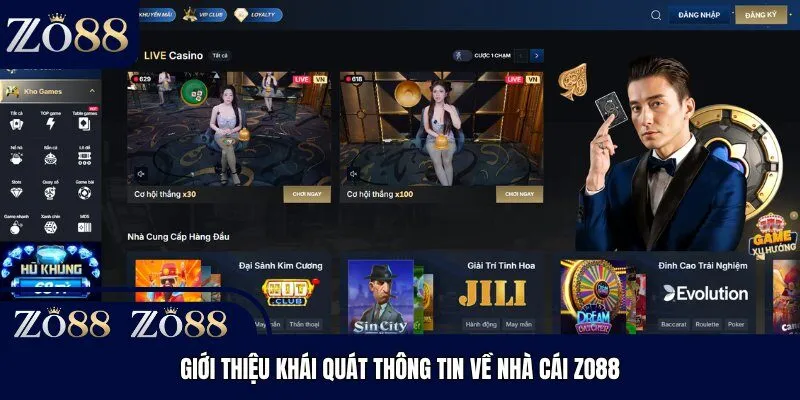 Giới thiệu khái quát thông tin về nhà cái Zo88