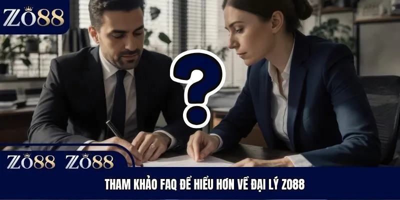 Tham khảo FAQ để hiểu hơn về đại lý Zo88