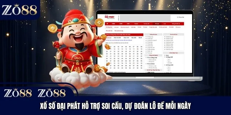 Xổ số Đại Phát hỗ trợ soi cầu, dự đoán lô đề mỗi ngày